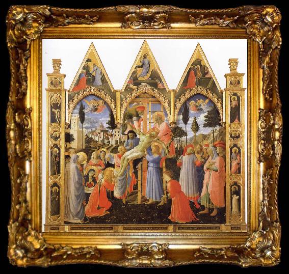 framed  Fra Angelico Deposition, ta009-2